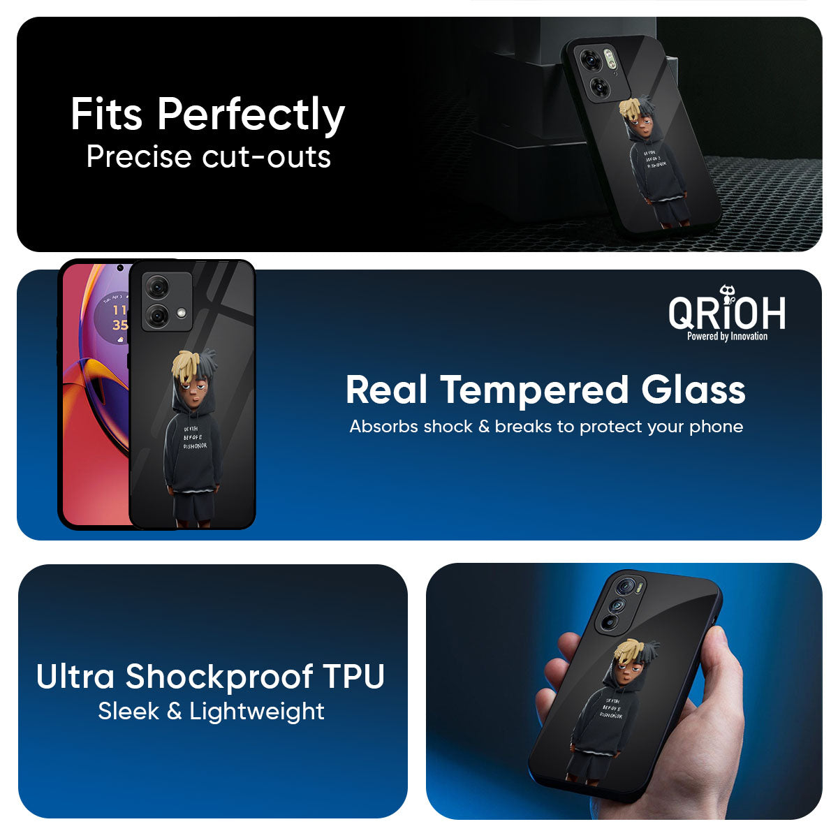 Dishonor Glass Case for Motorola Edge 70 Pro 5G