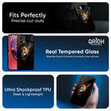 Ombre Krishna Glass Case for Motorola Edge 50 Fusion 5G