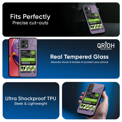 Run & Freedom Glass Case for Motorola Edge 70 5G