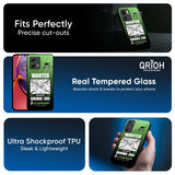 Zoro Wanted Glass Case for Motorola Edge 50 Fusion 5G