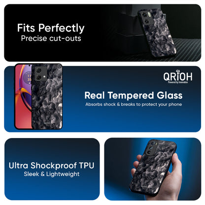 Cryptic Smoke Glass Case for Motorola Edge 70 Pro 5G