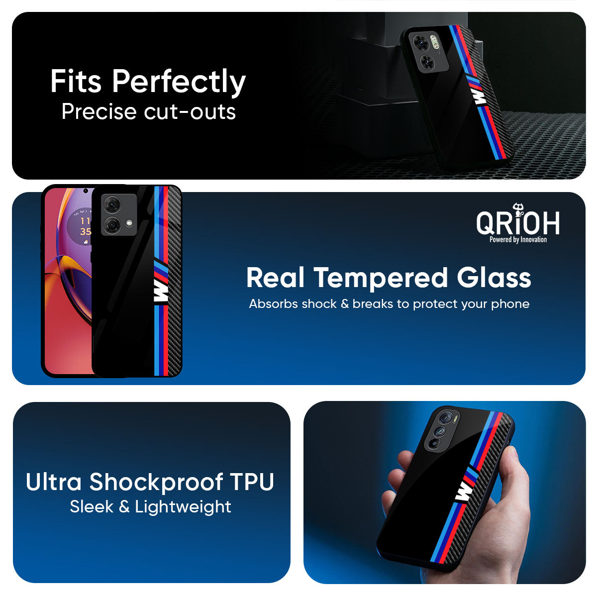 Automotive Art Glass Case for Motorola Edge 70 Fusion 5G