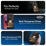 Tea With Kitty Glass Case For Motorola G75 5G