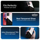 Marble Collage Art Glass Case For Motorola Edge G57 Power