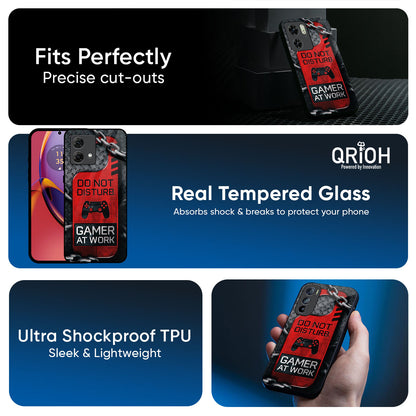 Do No Disturb Glass Case For Motorola Edge 60 Pro