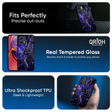 Techno Color Pattern Glass Case For Motorola Edge 60 Fusion 5G