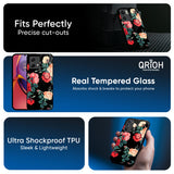 Floral Bunch Glass Case For Motorola Edge 60 Pro