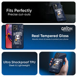 Struggling Panda Glass Case for Motorola Edge 50 Fusion 5G