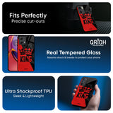 I Am A King Glass Case for Motorola Edge 50 Fusion 5G