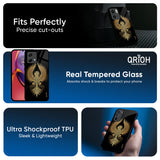 Mythical Phoenix Art Glass Case for Motorola Edge 70 5G