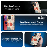 Abstract Faces Glass Case for Motorola G05