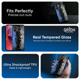 Dark Grunge Glass Case for Motorola Edge G67 Power
