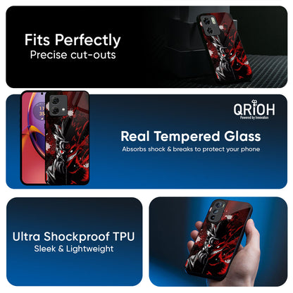 Dark Character Glass Case for Motorola Edge 70 5G