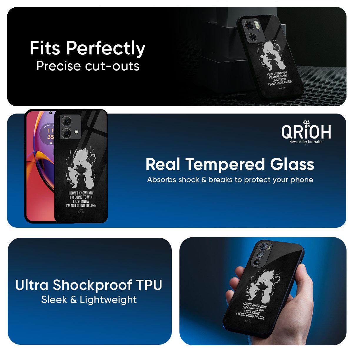 Ace One Piece Glass Case for Motorola Edge 60 Fusion 5G