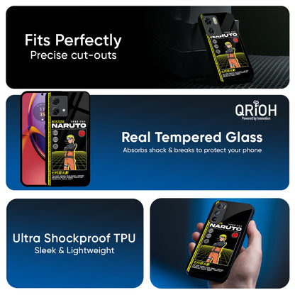 Ninja Way Glass Case for Motorola Edge G67 Power