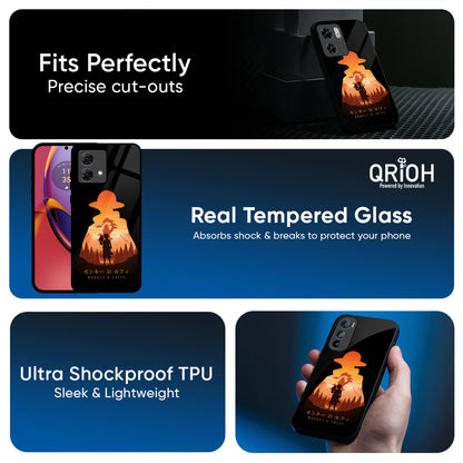 Luffy One Piece Glass Case for Motorola Edge 60 Pro