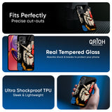 Transformer Art Glass Case for Motorola G05