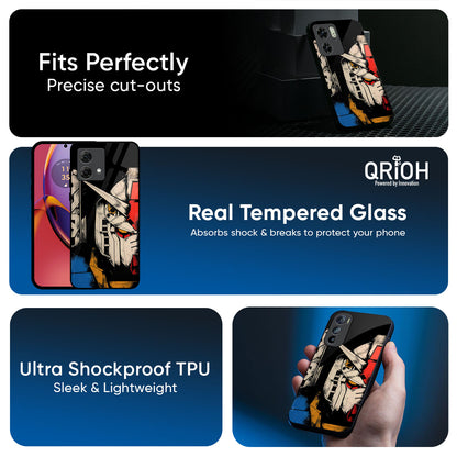 Transformer Art Glass Case for Motorola Edge 60 Pro