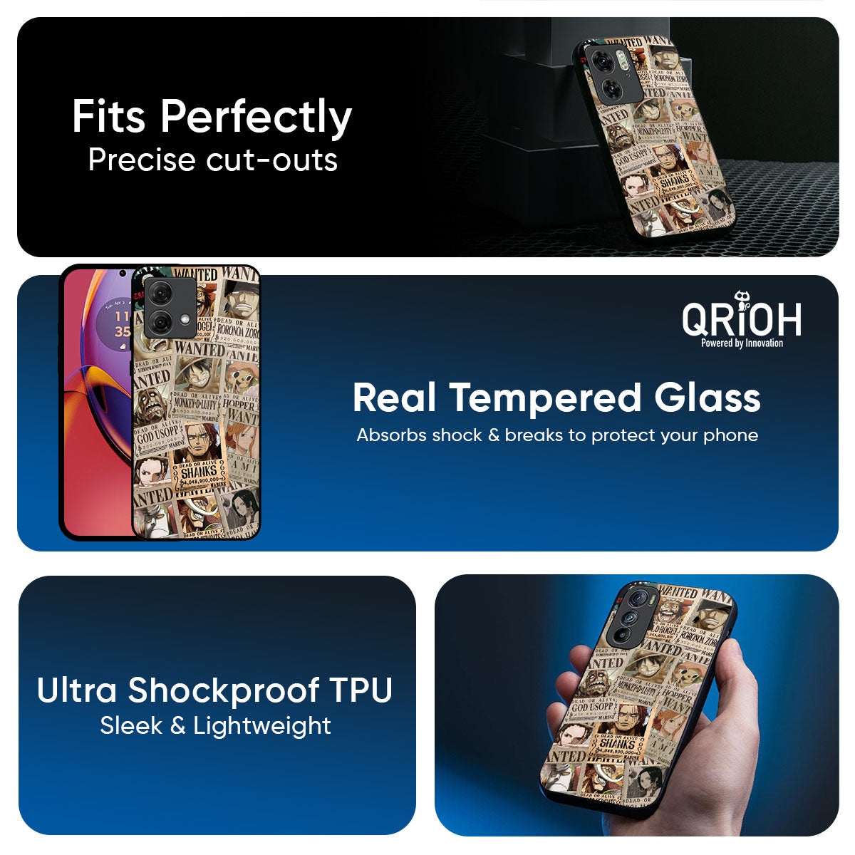 Dead Or Alive Glass Case for Motorola Edge 60 Pro