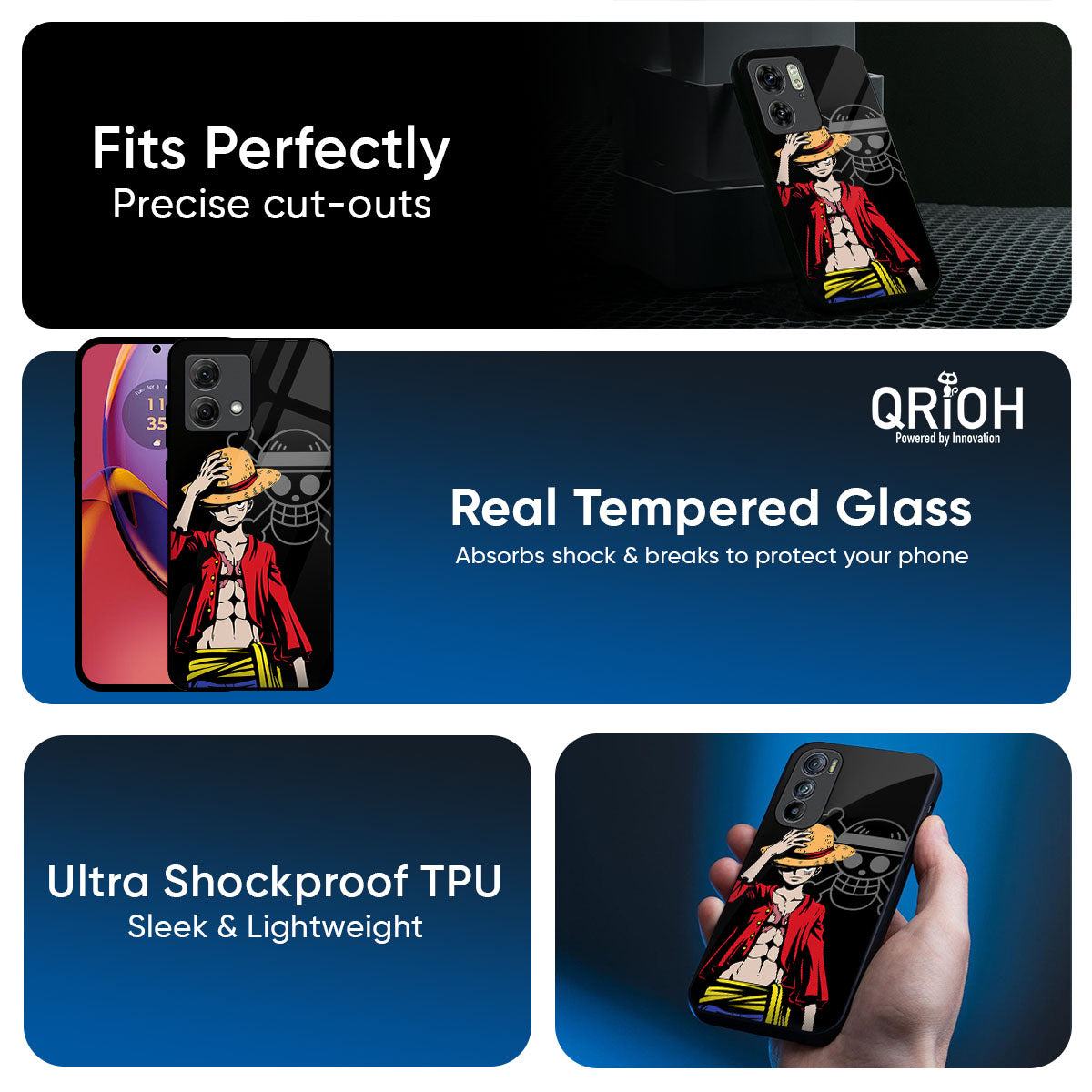 Hat Crew Glass Case for Motorola Edge 70 5G