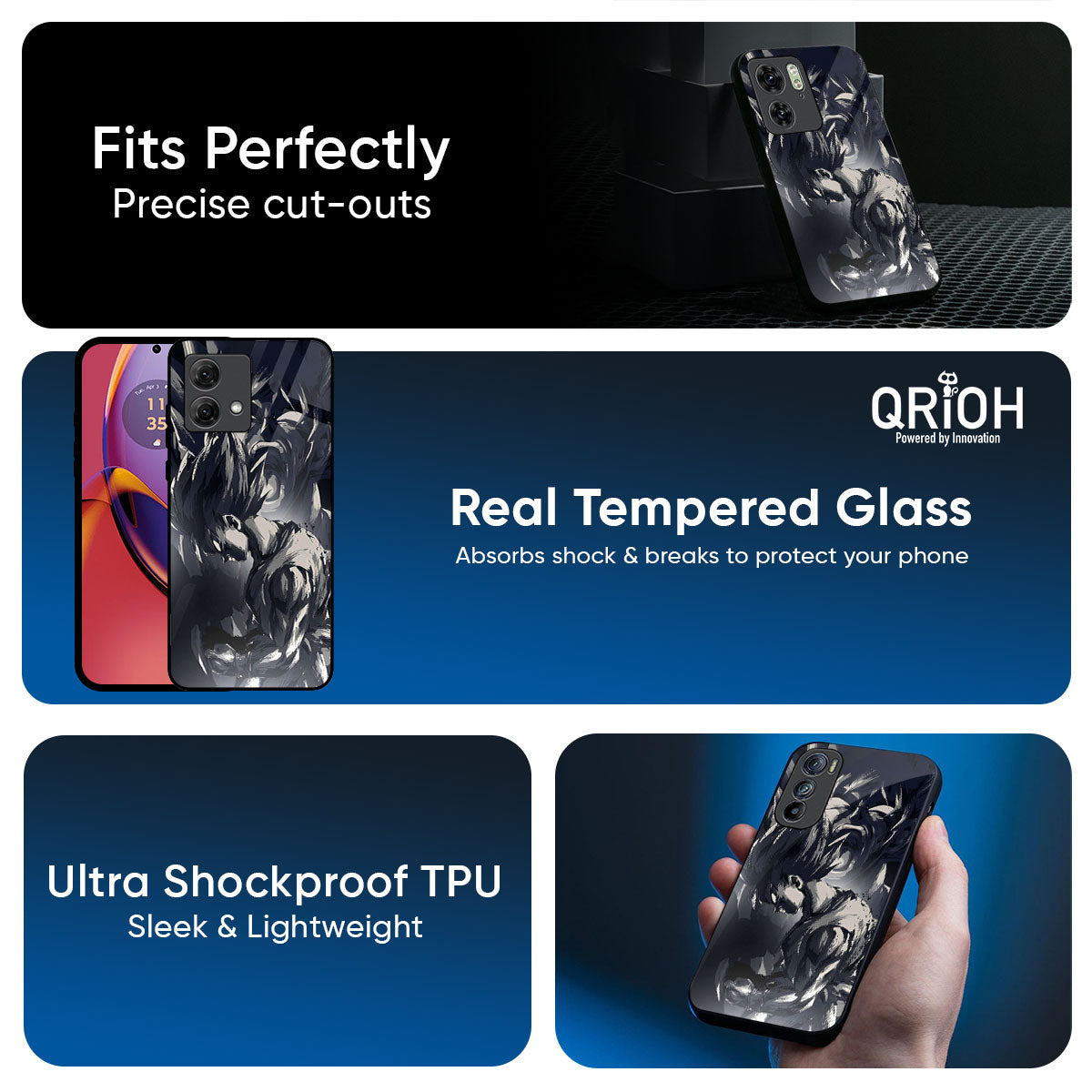 Sketch Art DB Glass Case for Motorola Edge 60 Pro