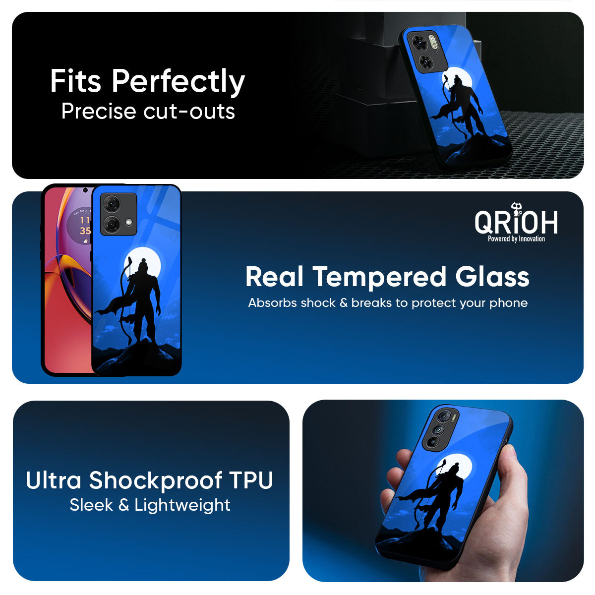 God Glass Case for Motorola Edge 70 5G
