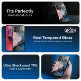 Marble Ink Abstract Glass Case for Motorola Edge G57 Power
