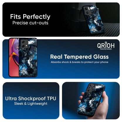 Cloudy Dust Glass Case for Motorola Edge 70 Pro 5G