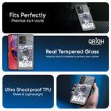 Space Flight Pass Glass Case for Motorola Edge 50 Fusion 5G