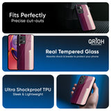 Brush Stroke Art Glass Case for Motorola Edge 60 Fusion 5G