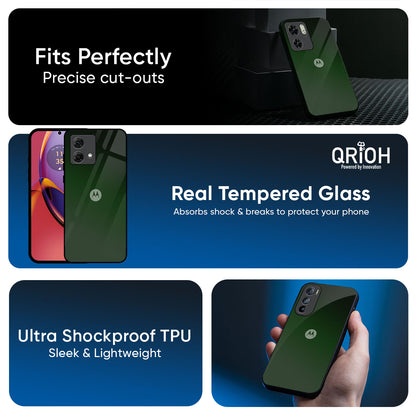 Deep Forest Glass Case for Motorola G75 5G