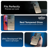 Abstract Mountain Pattern Glass Case for Motorola Edge 50 Fusion 5G