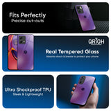 Ultraviolet Gradient Glass Case for Motorola Edge 60 Fusion 5G