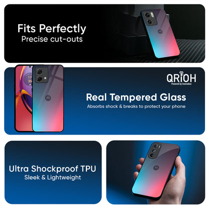 Rainbow Laser Glass Case for Motorola Edge 70 Pro 5G