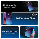 Dark Ocean Glass Case for Motorola Edge G67 Power
