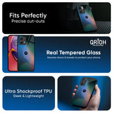 Forecasting Ocean Glass Case for Motorola Edge G57 Power