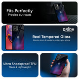 Pink Smudge Glass Case for Motorola Edge 60 Fusion 5G