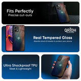 Rusty Gradient Glass Case for Motorola Edge 50 Fusion 5G