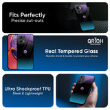 Purplemarine Glass Case for Motorola Edge 50 Fusion 5G