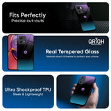 Purplemarine Glass Case for Motorola Edge G57 Power