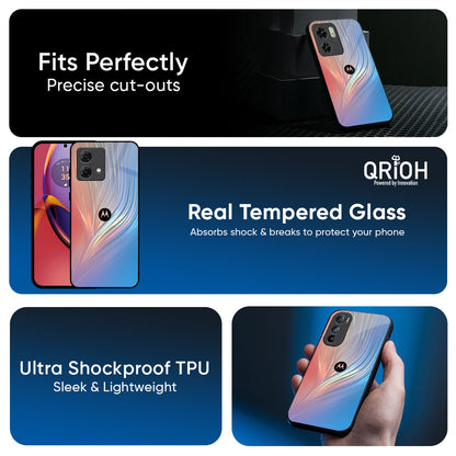 Mystic Aurora Glass Case for Motorola G05