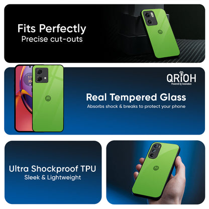 Paradise Green Glass Case For Motorola G75 5G