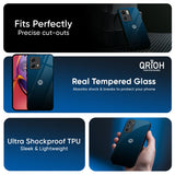 Sailor Blue Glass Case For Motorola Edge 50 Fusion 5G