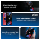 Fine Art Wave Glass Case for Motorola Edge 50 Fusion 5G