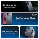 Dynamic Black Range Glass Case for Motorola Edge G57 Power