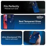 Very Blue Glass Case for Motorola Edge 70 5G