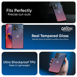 Pastel Gradient Glass Case for Motorola Edge 60 Fusion 5G