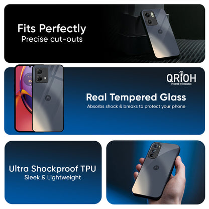 Metallic Gradient Glass Case for Motorola Edge 60 Pro