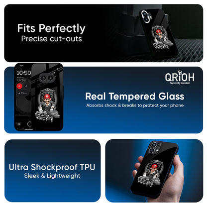 Dark Secret Glass Case for Nothing CMF Phone 2 Pro