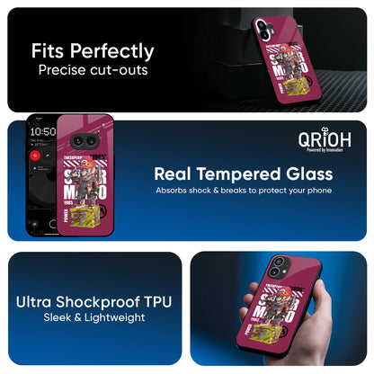 Gangster Hero Glass Case for Nothing Phone 3a